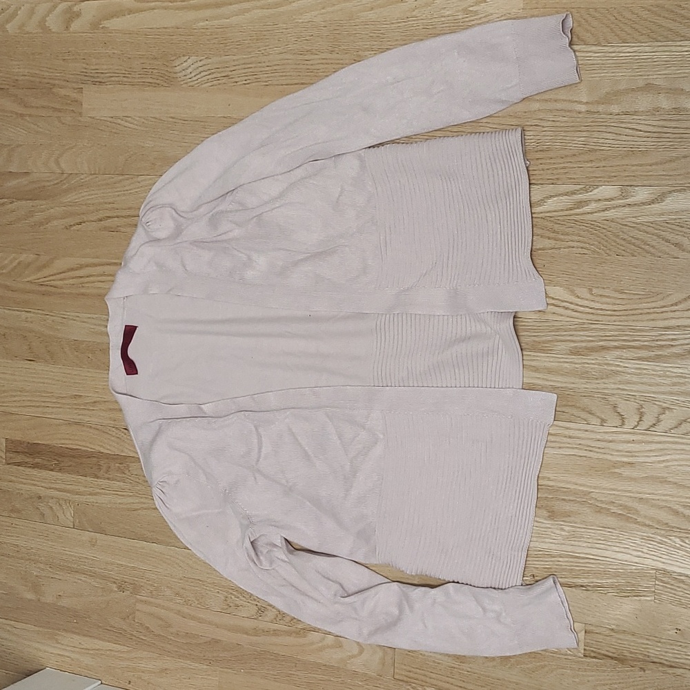 Waist length cardigan